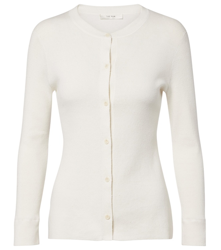 Photo: The Row Okino cotton and silk cardigan