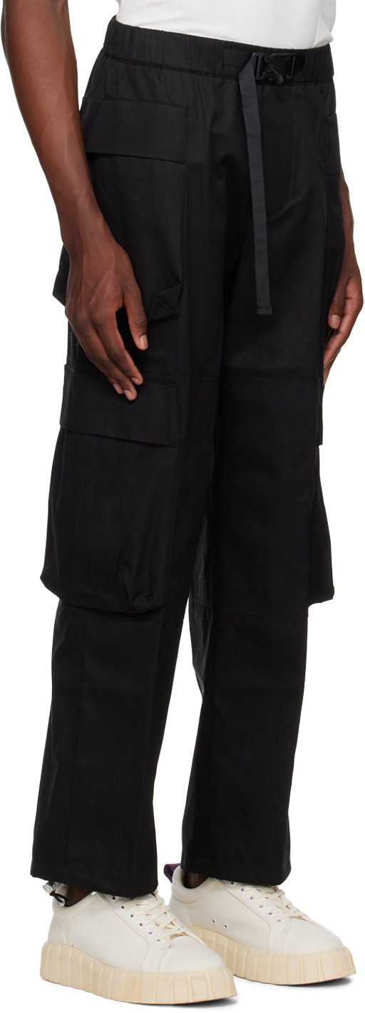 Bonsai Black Double Cargo Pants