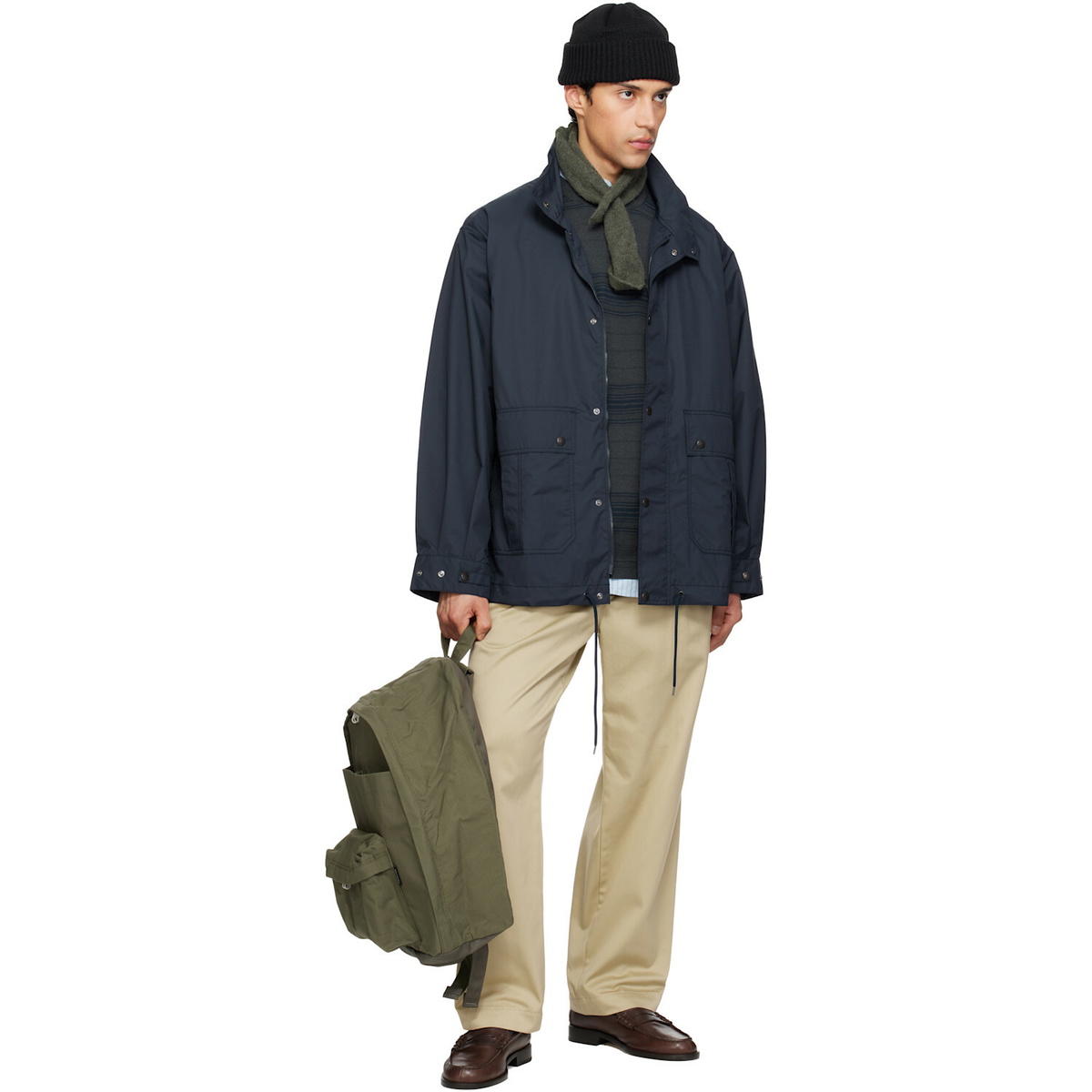 nanamica Navy Packable Field Jacket