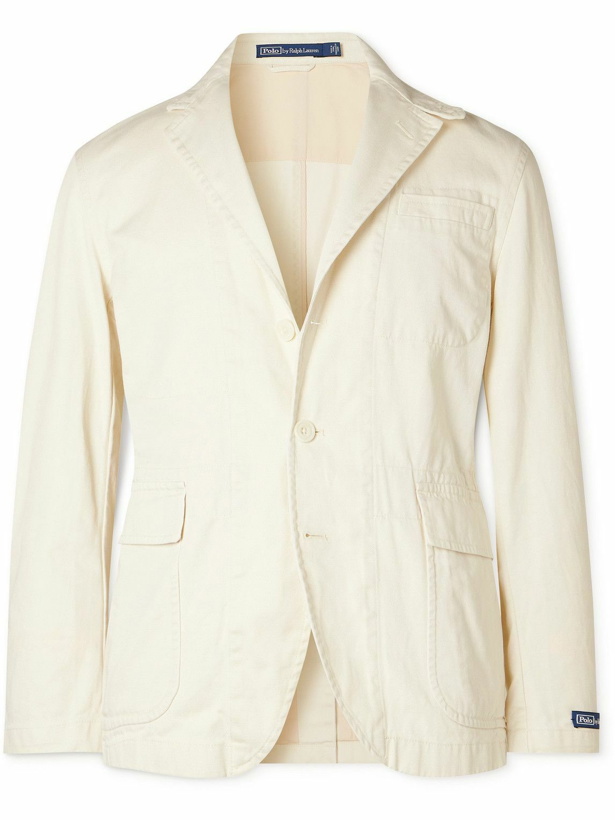Photo: Polo Ralph Lauren - Cotton-Blend Twill Suit Jacket - White