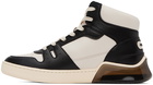 Coach 1941 Off-White & Black Citysole High Sneakers