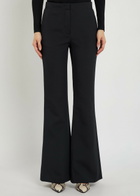 Simkhai Kenna Flared-leg Woven Trousers Black