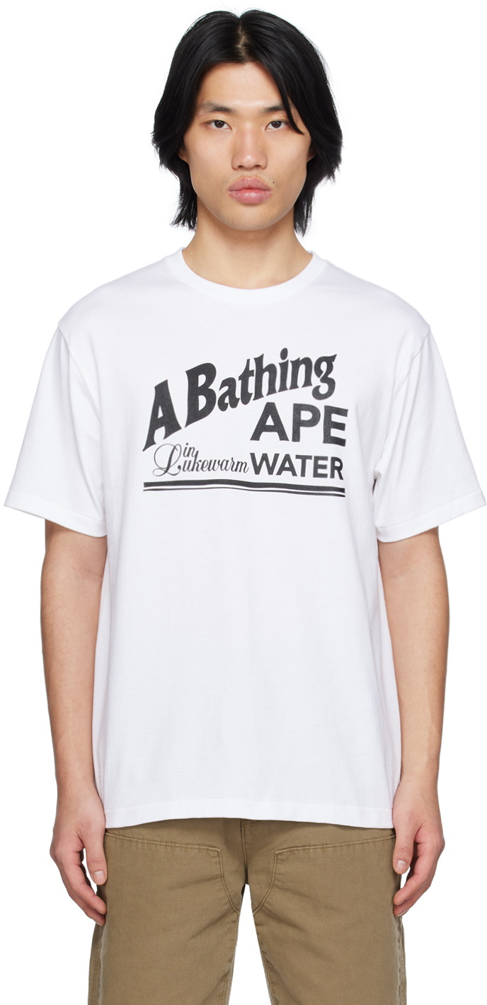 BAPE White Archive T-Shirt A Bathing Ape