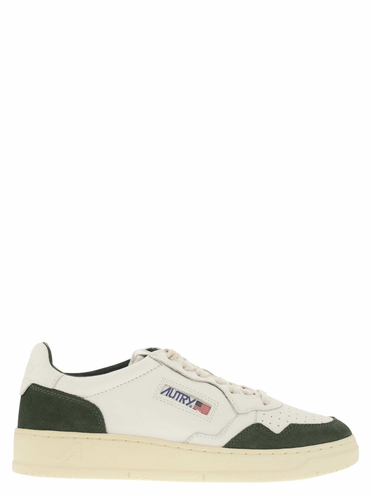 Autry Medalist Low - Leather And Suede Sneakers Autry