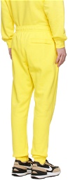 Nike Yellow Sportswear Club Lounge Pants