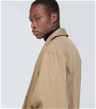 Lemaire Cotton gabardine trench coat