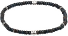 Ferragamo Navy Hawk Eye Bracelet