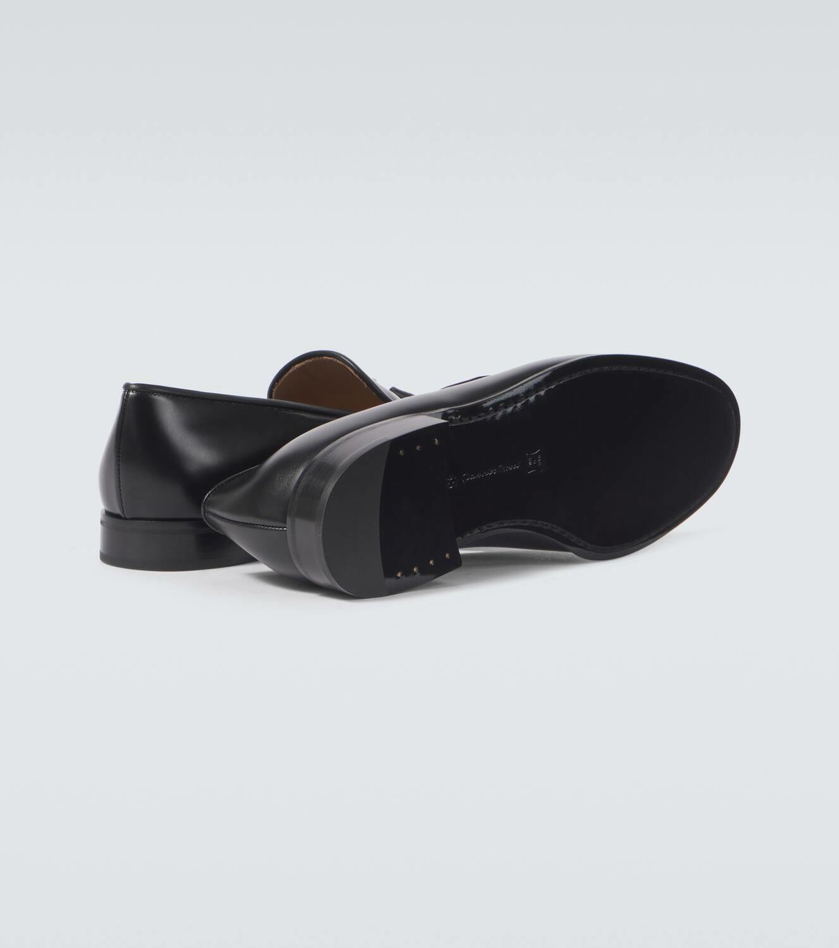 Gianvito Rossi Julio leather loafers