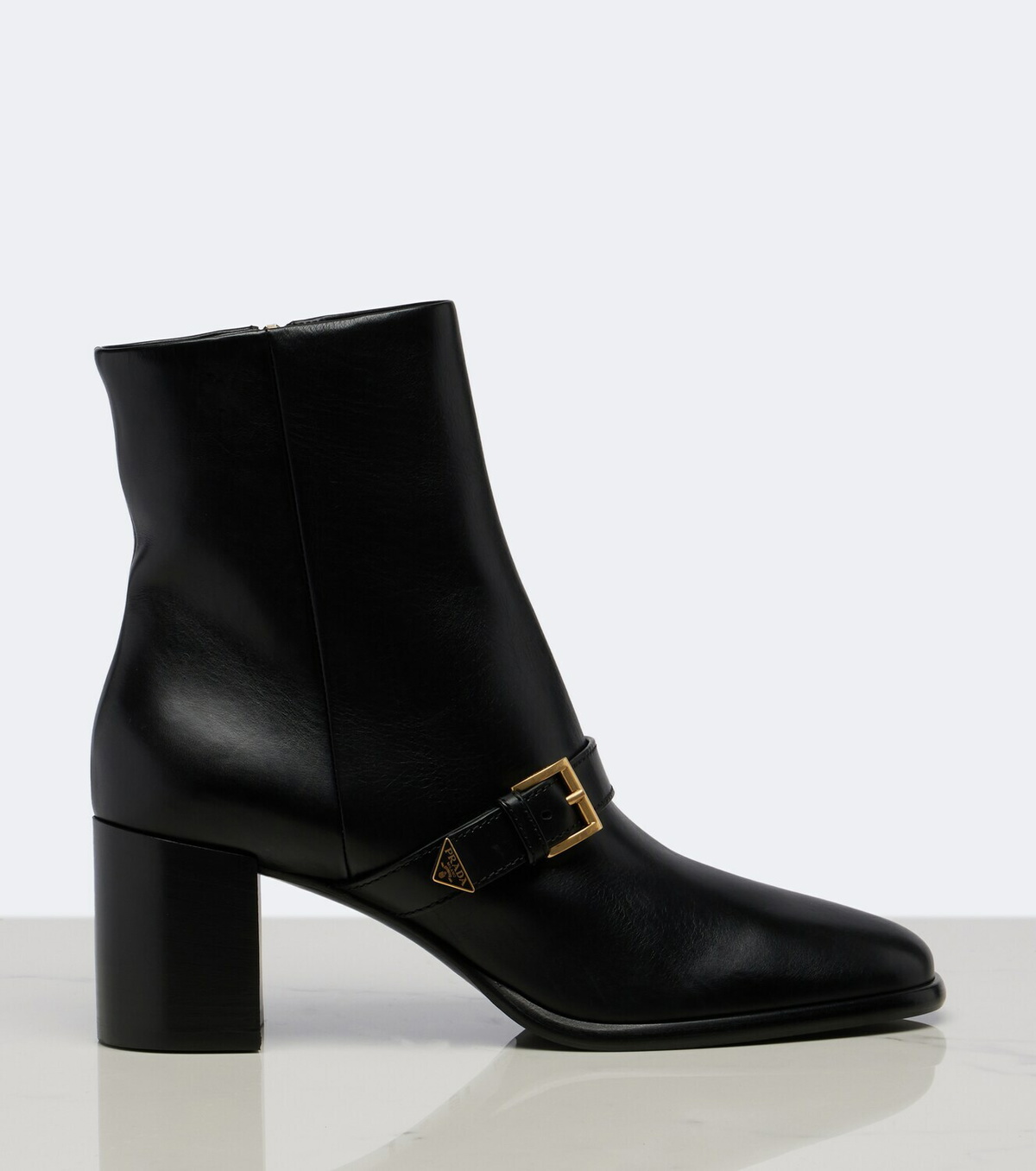 Prada Leather ankle boots