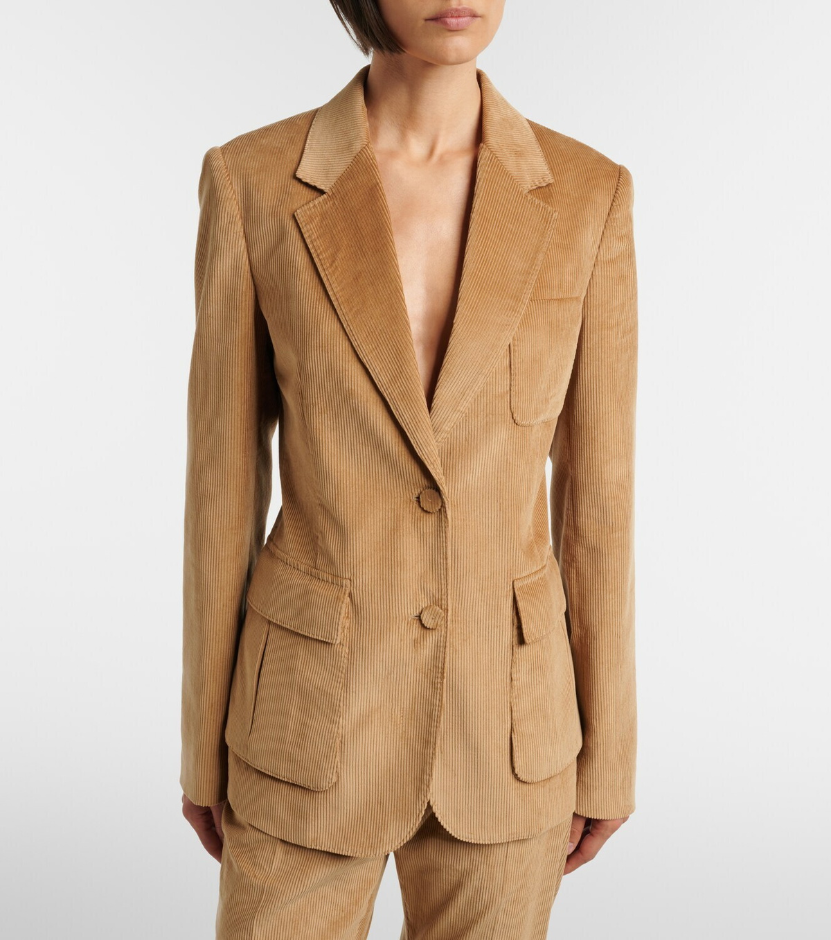 Gabriela Hearst Louisa cotton corduroy blazer