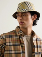 Burberry - Reversible Logo-Embroidered Cotton-Twill Bucket Hat - Green