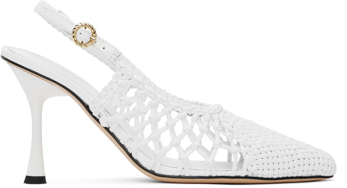 Studio Amelia White Nexus 90 Heels