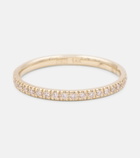 Sydney Evan 14kt yellow gold eternity ring with diamonds