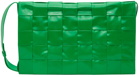 Bottega Veneta Green Cassette Messenger Bag