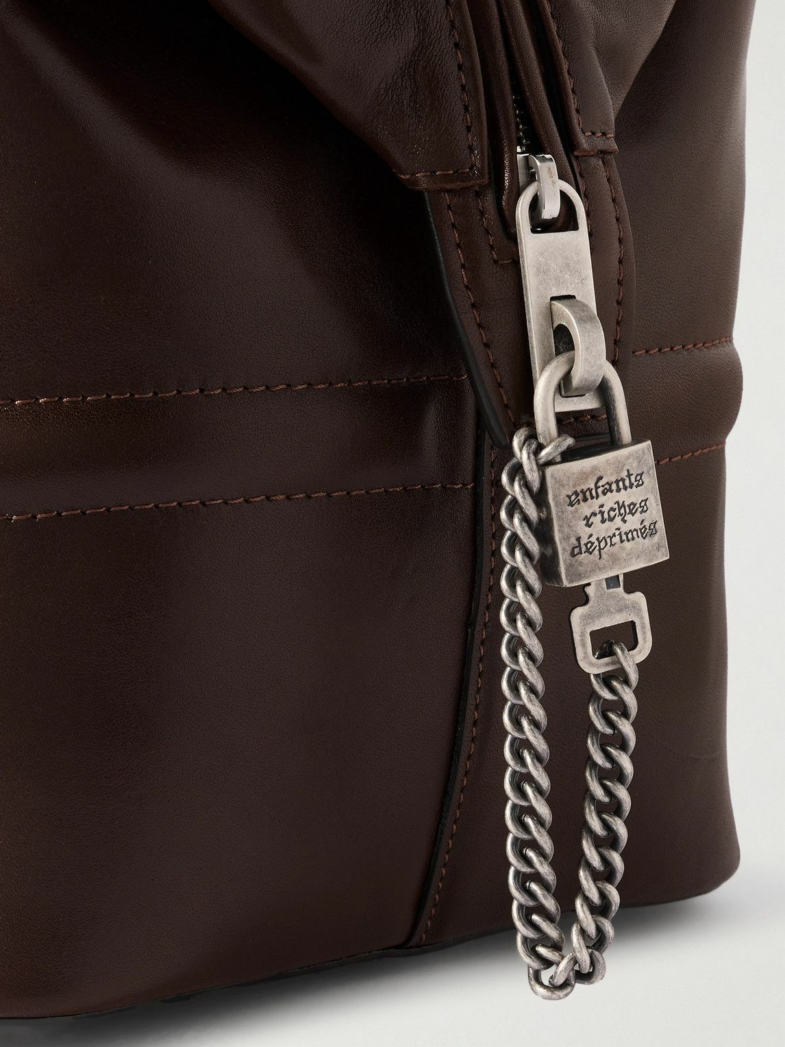 Enfants Riches Déprimés - Logo-Embossed Leather Tote Bag Enfants