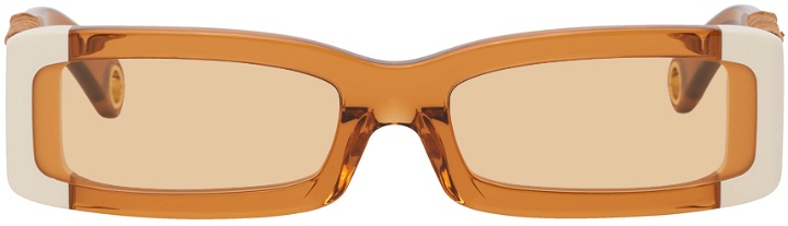 Photo: Jacquemus Orange 'Les Lunettes 97' Sunglasses