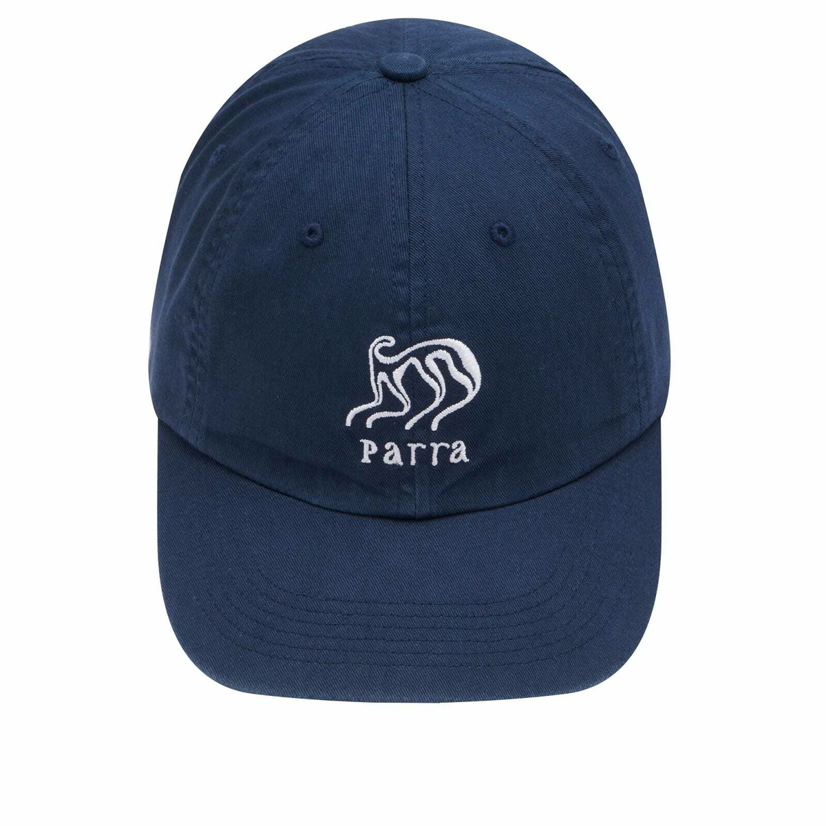 By Parra Men's Alien Head 6 Panel Hat in Midnight Blue 