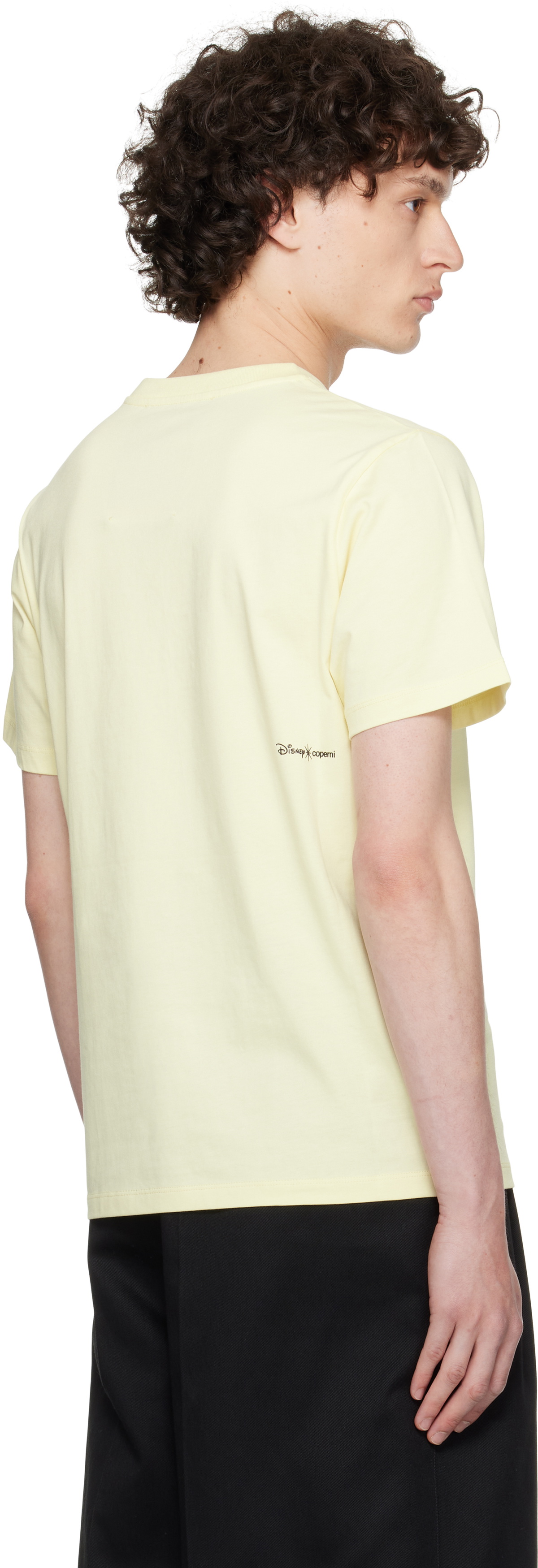 Coperni Yellow Disney 'Princess' Slim-Fit T-shirt Coperni