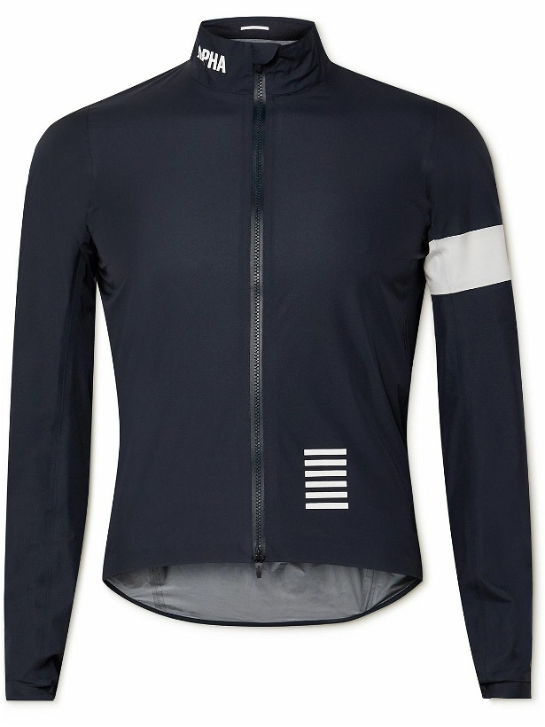 Photo: Rapha - Pro Team Rain Slim-Fit GORE-TEX Active Cycling Jacket - Blue