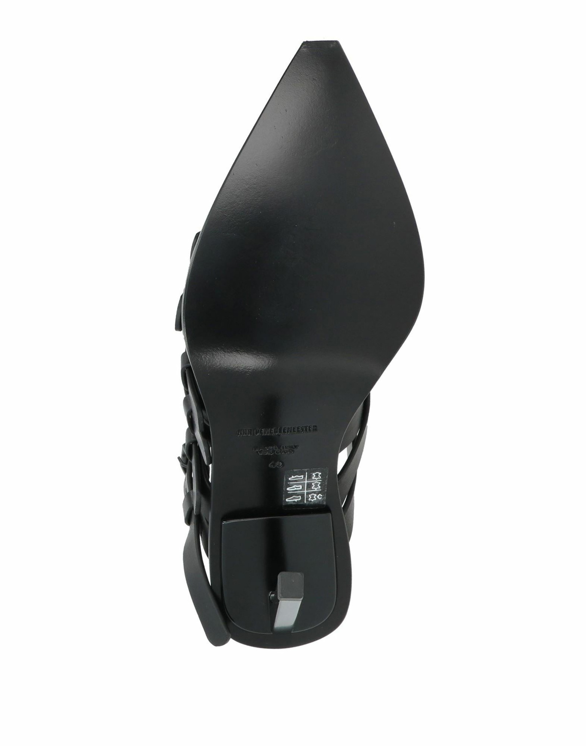 Ann Demeulemeester Womens Sandals in Black
