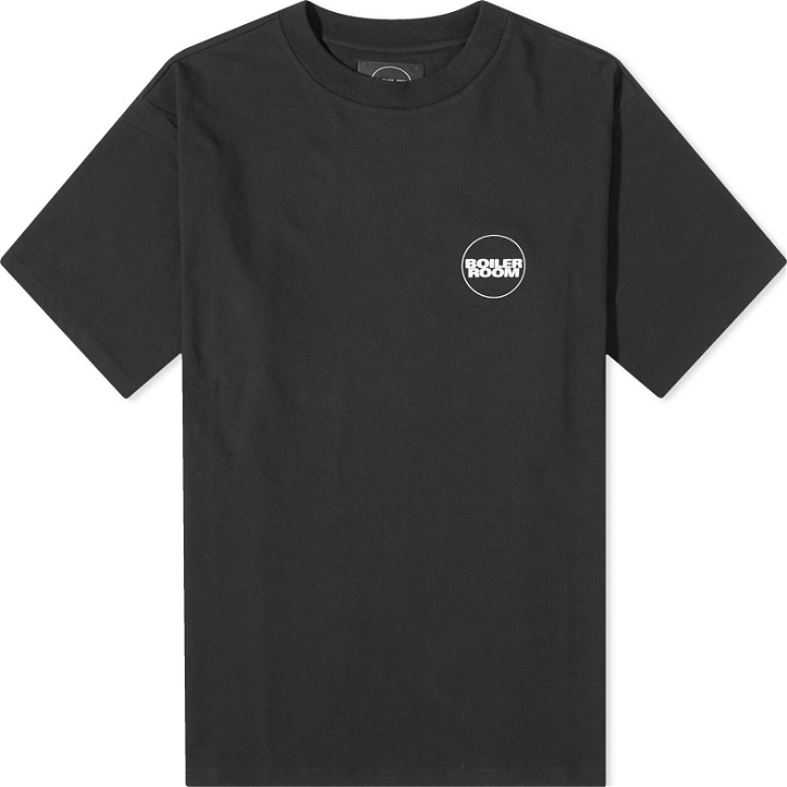 Photo: Boiler Room Men's Logo T-Shirt in Black