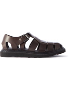 Officine Creative - Lyndon Leather Sandals - Brown