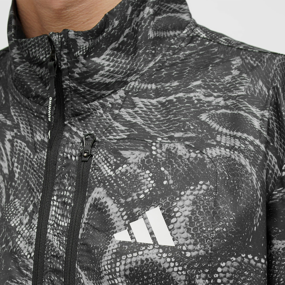 Adidas Running Men's Adidas OTR E AOP Jacket in Black Adidas Adidas Running Men's Adidas OTR E AOP Jacket in Black Adidas