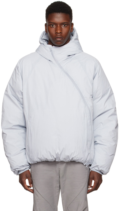 Photo: Post Archive Faction (PAF) Blue 5.0 Center Down Jacket