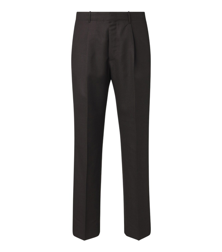 Photo: Incotex Virgin wool straight pants