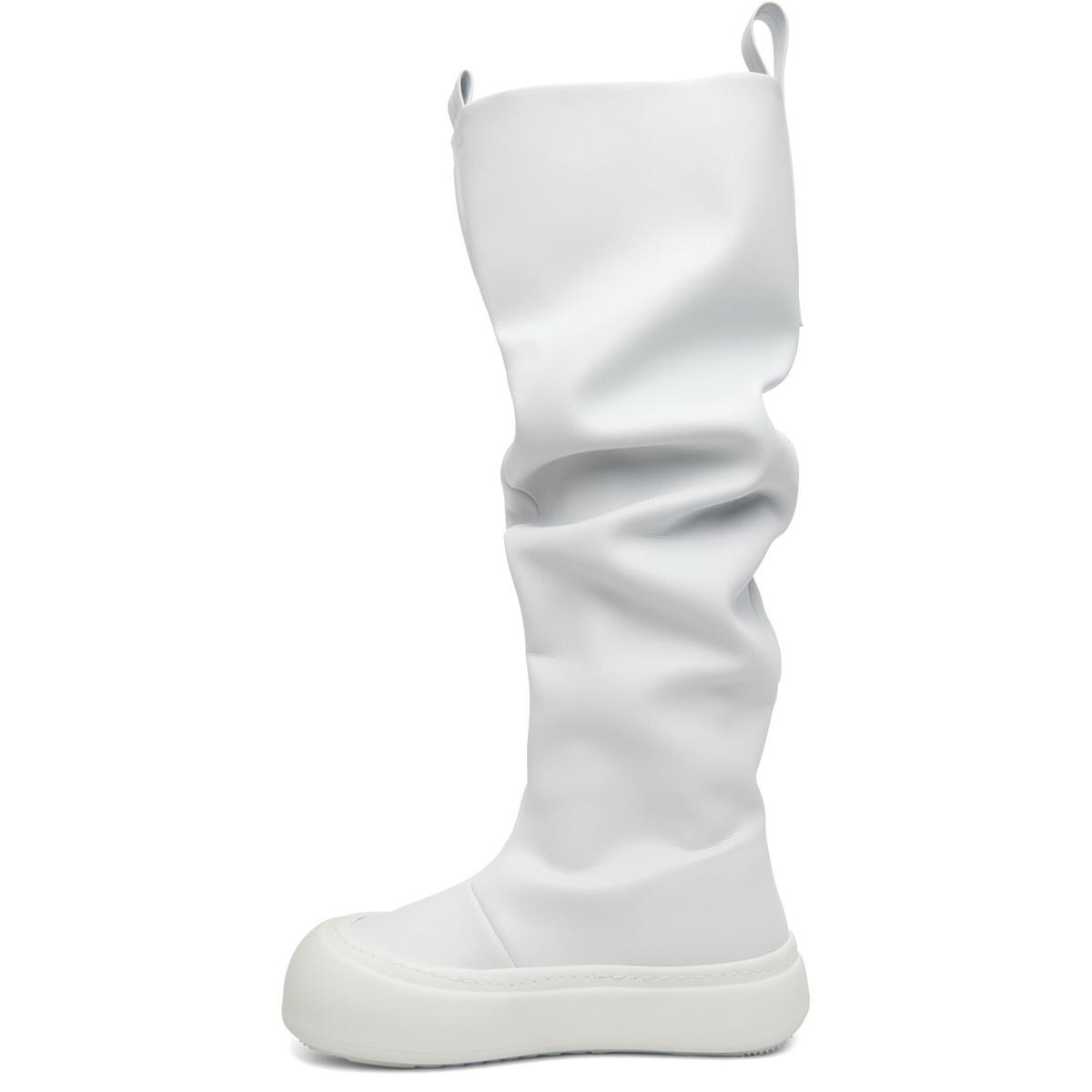 YUME YUME Off-White Fisherman Chelsea Boots