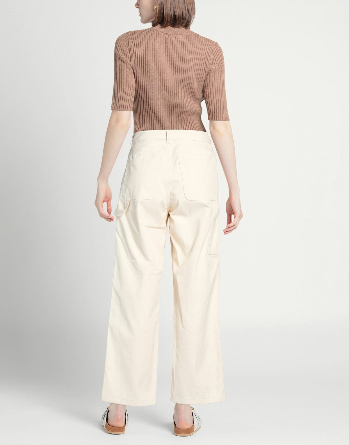 Toga Womens Pants Cream