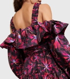 Ulla Johnson Caprice floral cotton poplin midi dress
