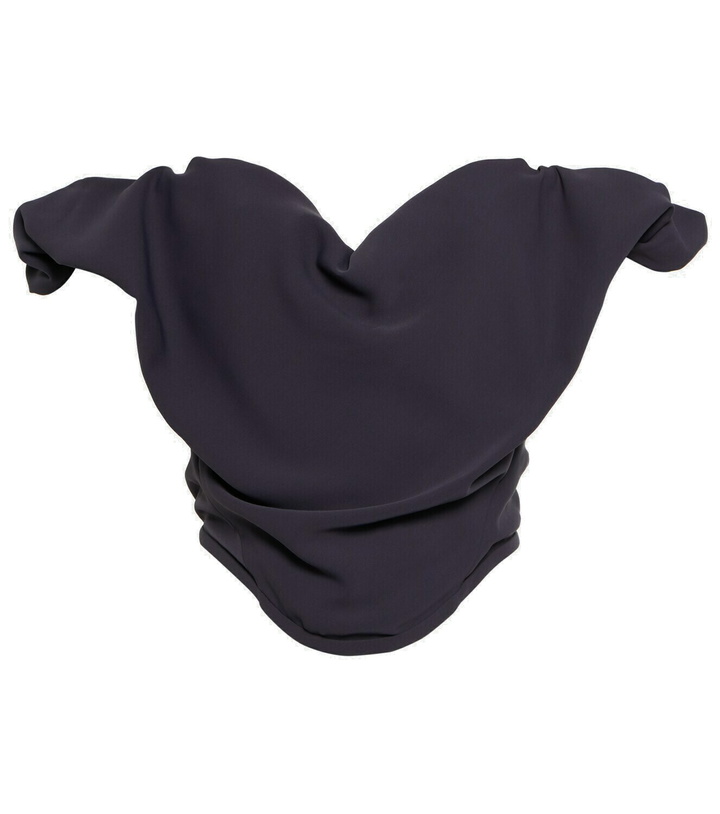 Photo: Vivienne Westwood Sunday off-shoulder crêpe corset top
