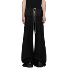 Rick Owens Black Tower Wide Bela Trousers