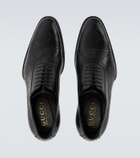 Gucci GG leather Derby shoes