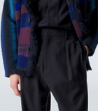 Giorgio Armani x Alanui wool straight pants