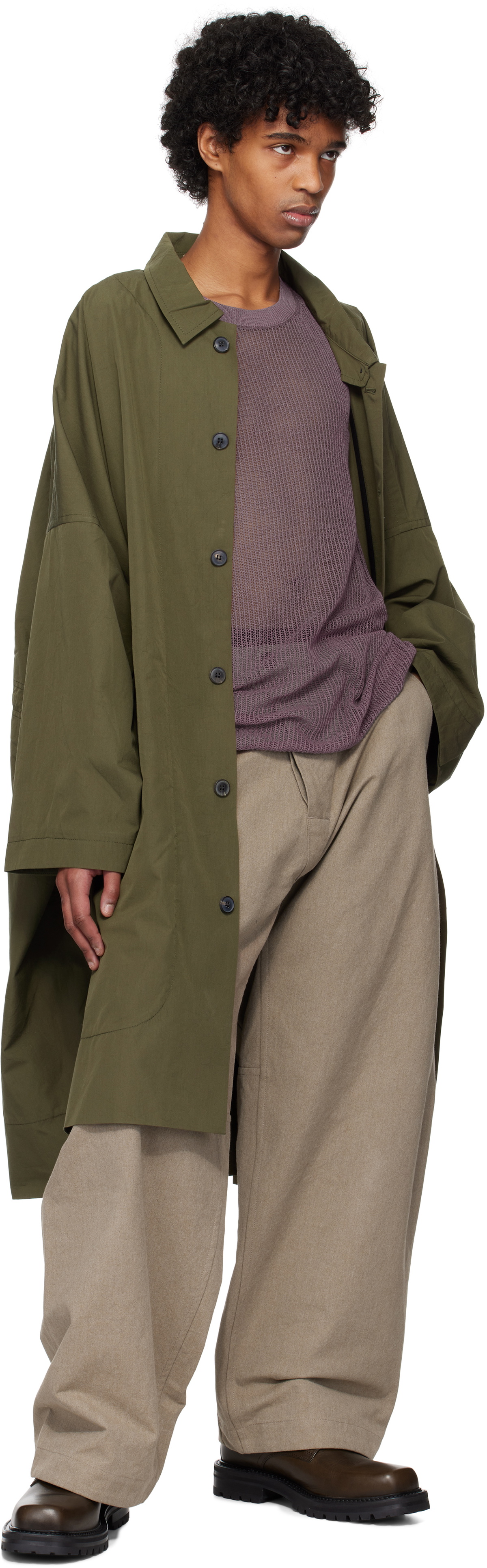 Jan-Jan Van Essche Khaki #84 Trousers
