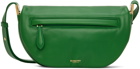 Burberry Green Small Plongé Olympia Pouch