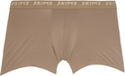SKIMS Three-Pack Multicolor SKIMS Stretch 3 Boxer Briefs