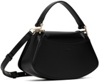 BOSS Black Signature Hardware Leather Shoulder Bag