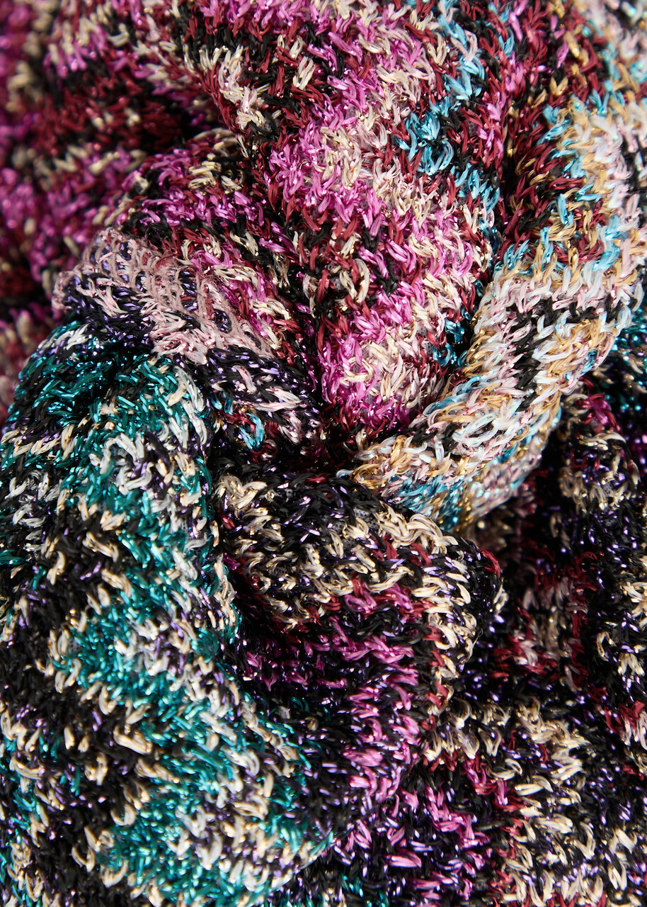 ?x2HP?Missoni zig zag chevron purple knit headband Missoni | Accessories | X2hpmissoni Zig Zag Chevron Purple  main image 2