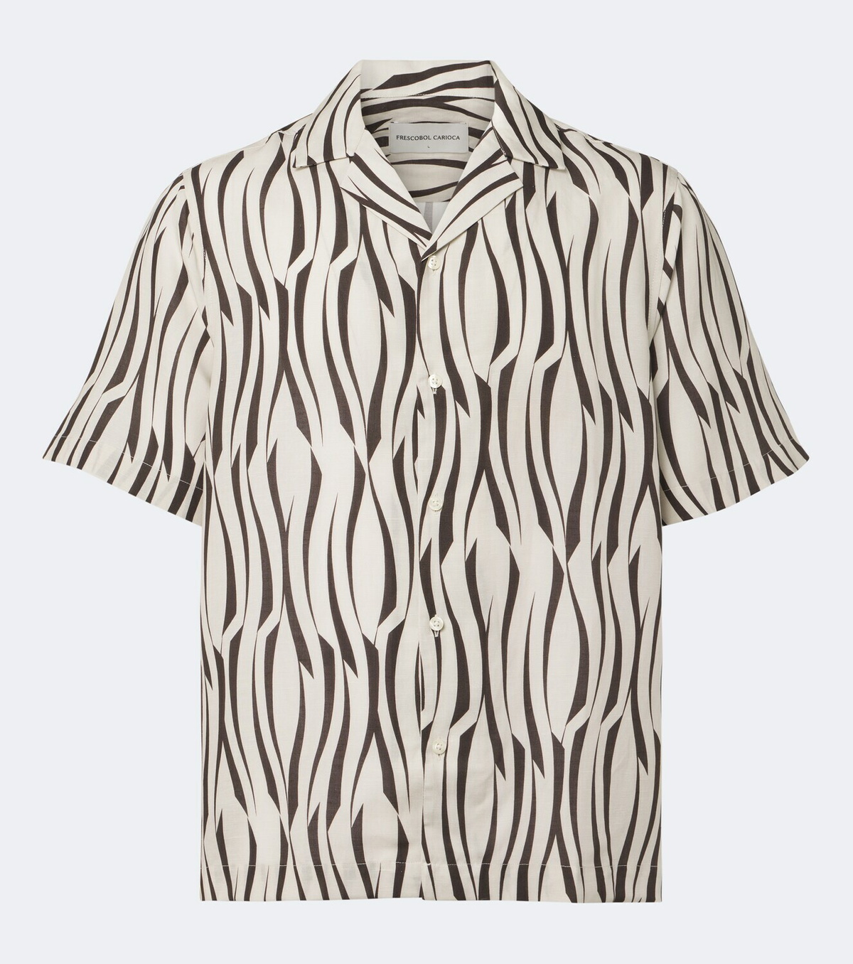 Frescobol Carioca Roberto printed shirt