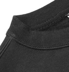 Nike - ACG NRG Logo-Embroidered Fleece-Back Cotton-Blend Jersey Sweatshirt - Black