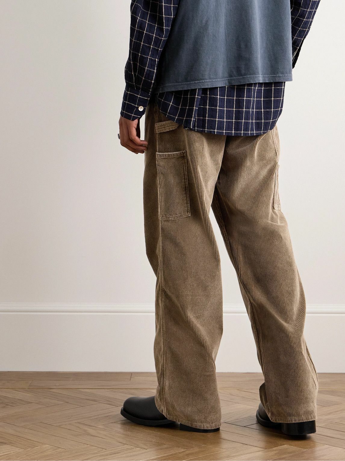 Our Legacy - Joiner Straight-Leg Cotton-Corduroy Trousers
