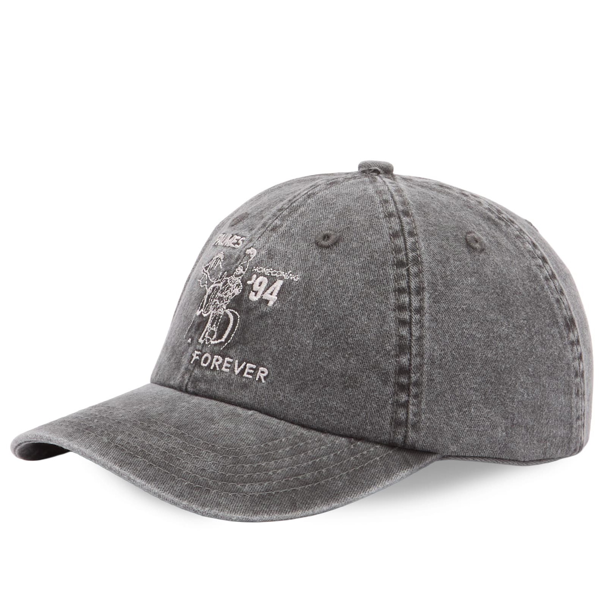 Palmes Men's Forever 6-Panel Cap in Charcoal 