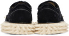 doublet Black Spiky Canvas Sneakers