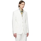 Givenchy White Twill Blazer