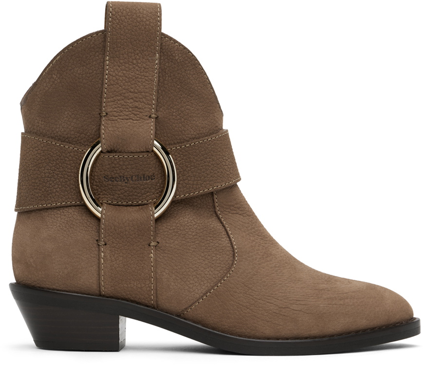 See by Chloé Black New Ring Line Boots Chloe