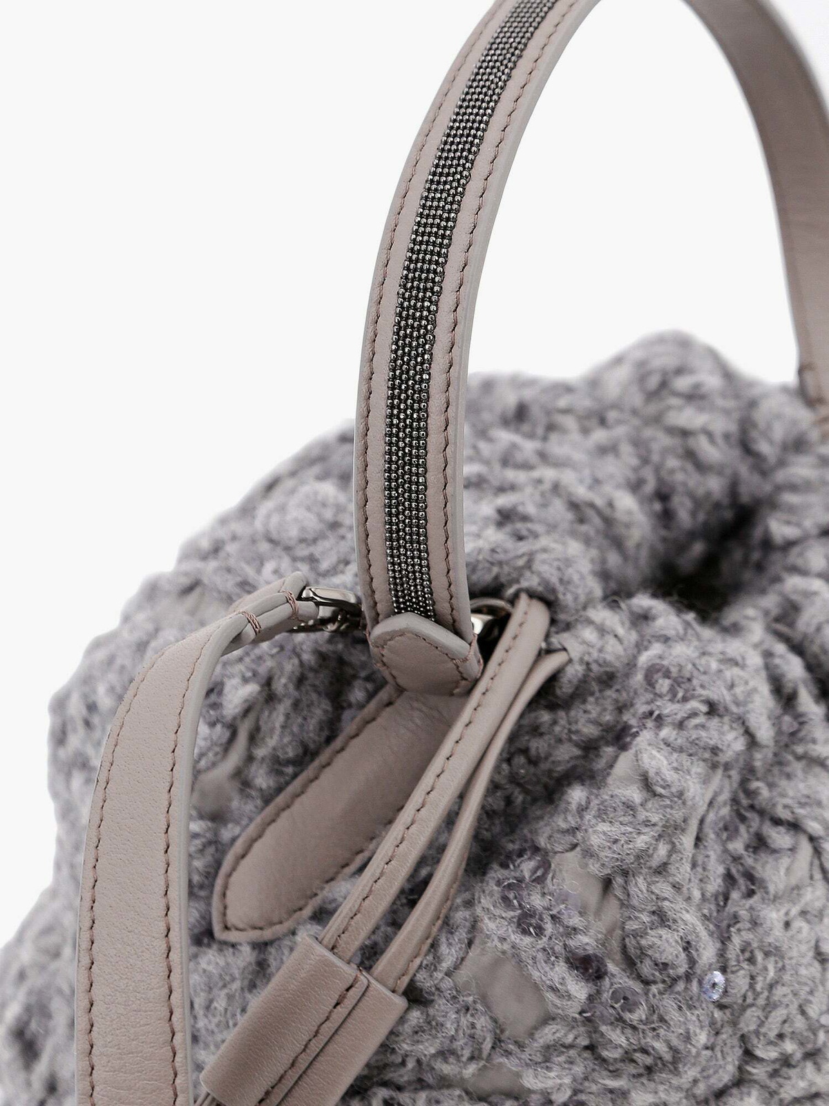 Brunello Cucinelli Bucket Bag Grey Womens Brunello Cucinelli Brunello Cucinelli Bucket Bag Grey Womens Brunello Cucinelli