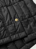 Dunhill - Corduroy-Trimmed Quilted Shell Gilet - Black